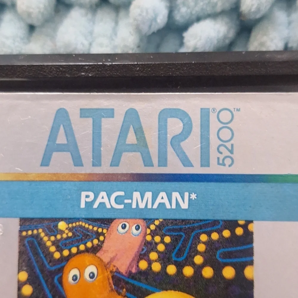 Atari pac man 5200 a rare find!